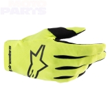 Gloves ALPINESTARS Radar, yellow/black, size S