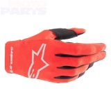 Youth gloves ALPINESTARS Radar, red/black, size Y-L